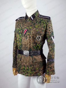 诺曼军物 德豌豆迷彩DOT44作战野战服上衣多配饰可选 集合