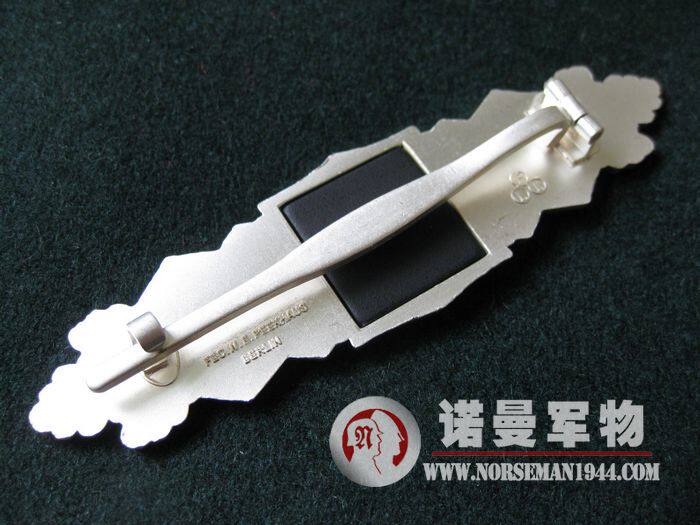 +德国近战突击勋章勋饰纪念章徽章 金银铜三个级别可选 诺曼军物