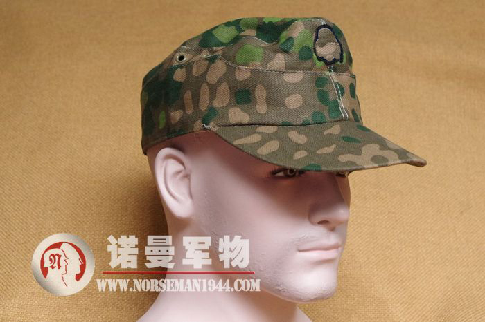 德国精英豌豆迷彩m43工装野战帽