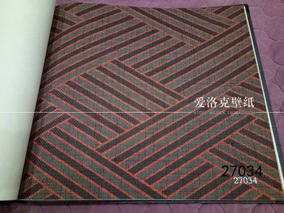 比利时进口几何风墙布