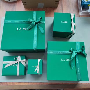 LAMER海蓝之谜礼盒手拎袋包装盒国内柜台版本情人节爱心礼品盒