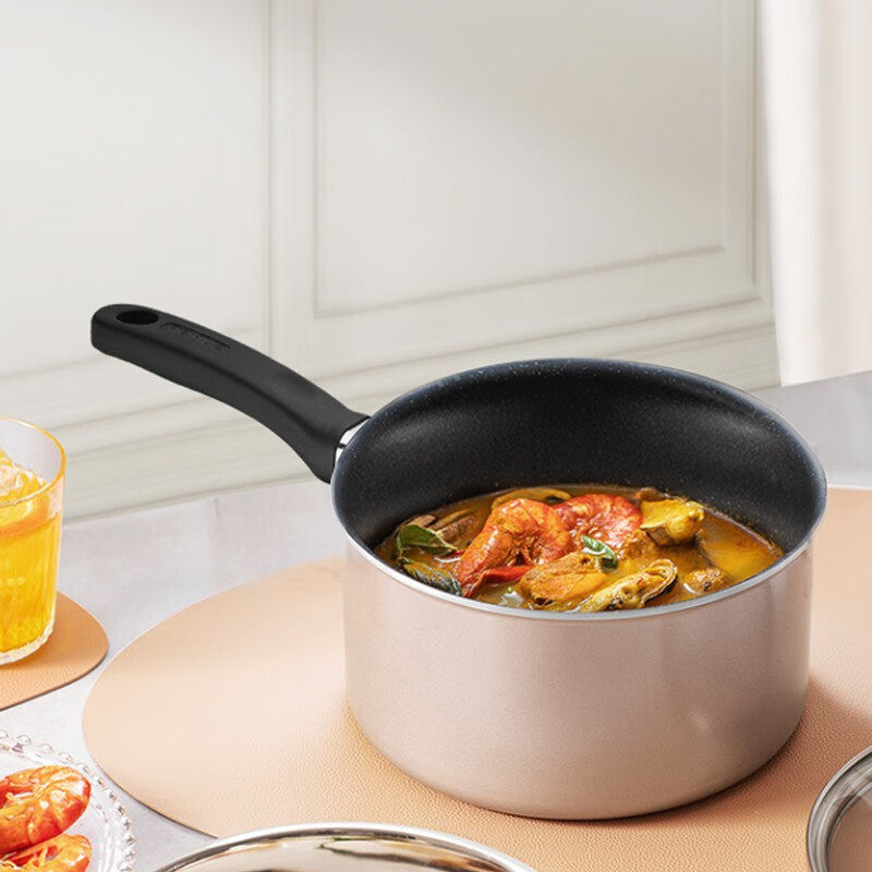 苏泊尔（SUPOR）锅具套装 火红点锅具三件套炒锅煎锅奶锅VTP2101T