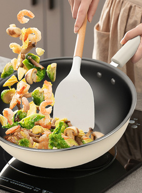 苏泊尔（supor）炒锅 32cm材质复合底不粘炒锅带锅盖vc32sp05