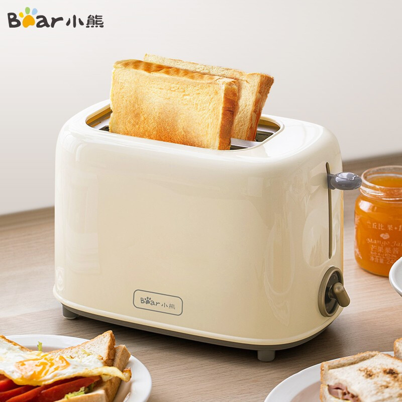 小熊吐司机DSL-C02K8 烤面包机多功能多士炉加热机三明治机早餐机