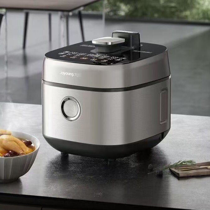 九阳电压力煲家用5升双胆0涂层不锈钢智能预约大容量压力锅多功能