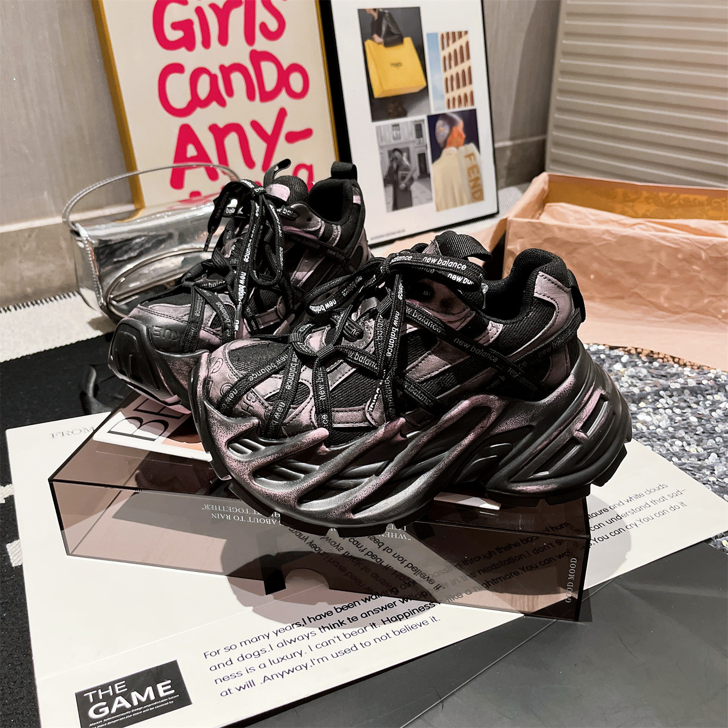 运动鞋休闲鞋爆款炸街老爹鞋女鞋