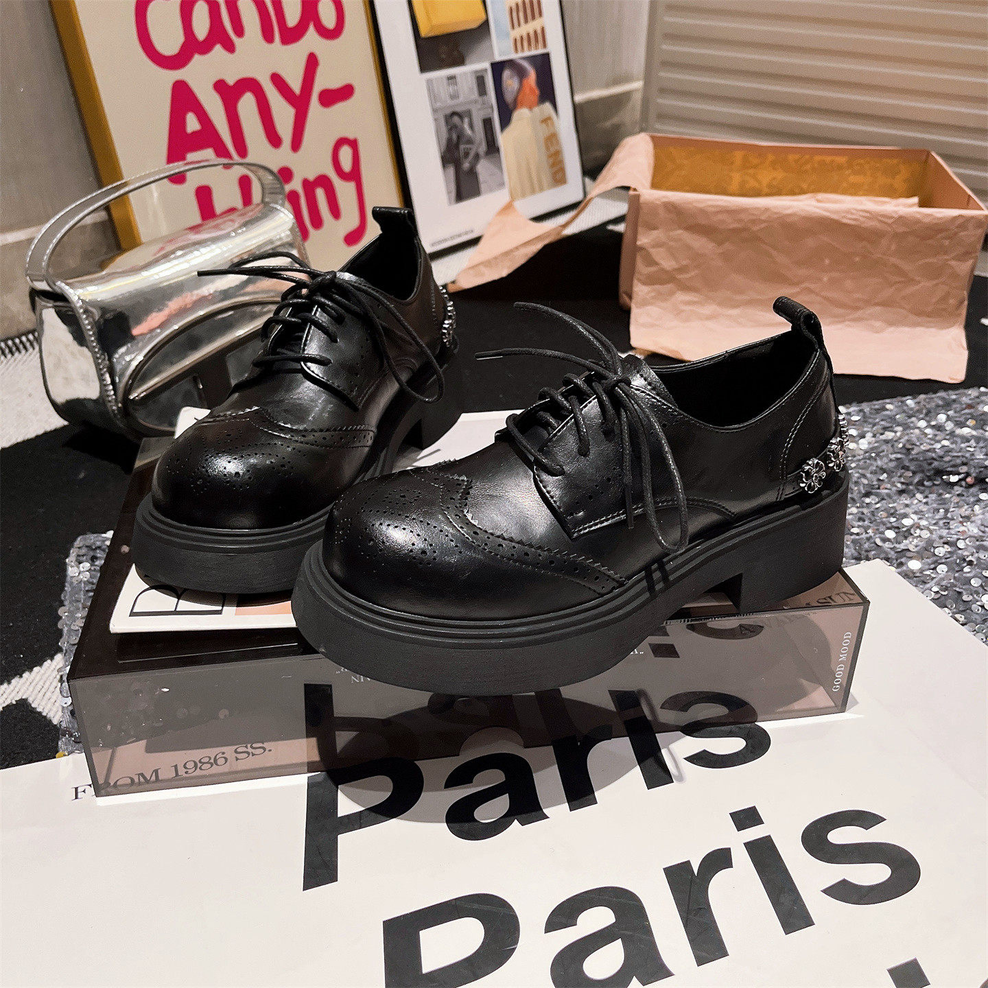 德比鞋英伦风JK小皮鞋单鞋女鞋