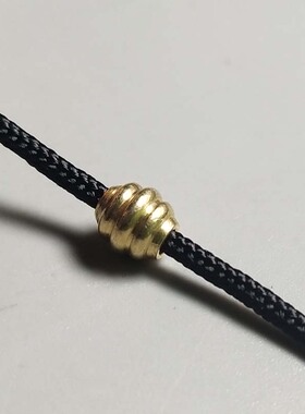黄铜利马铜螺旋桶珠个性