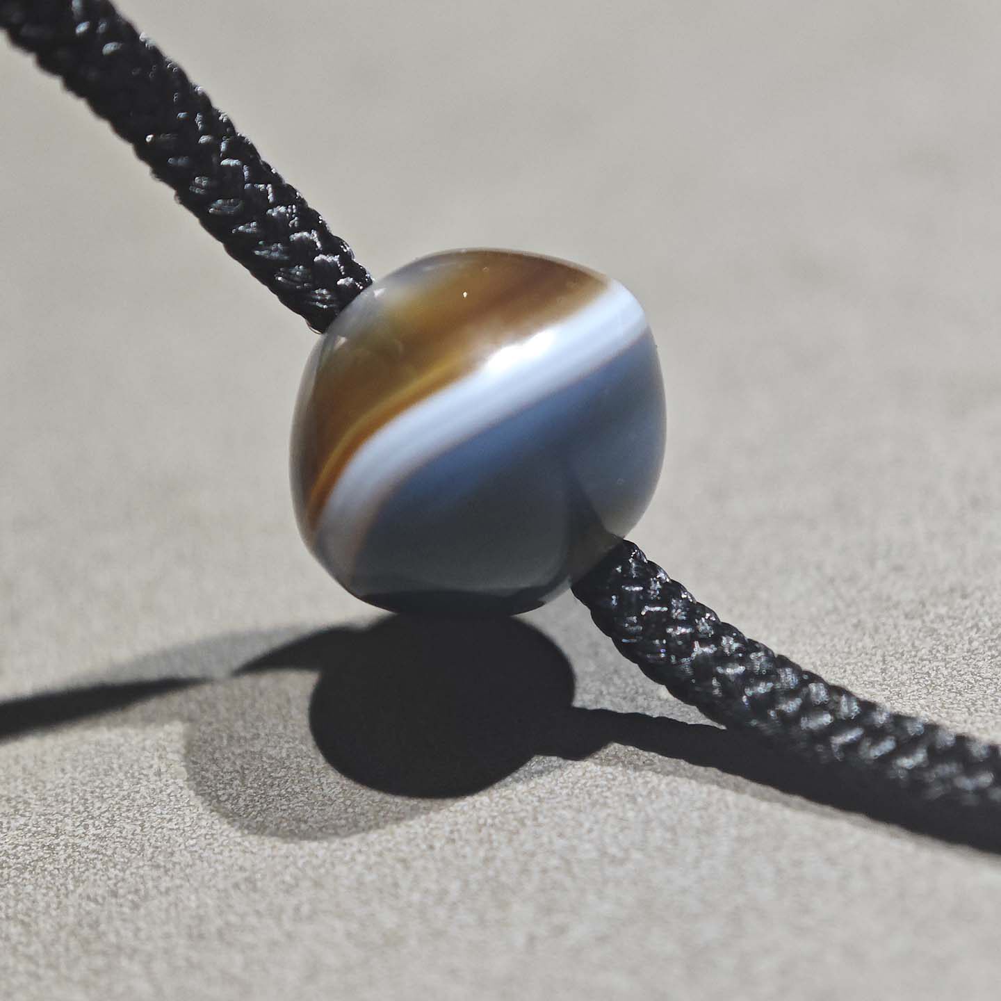 12MM天然蓝沁天地一线老药师玛瑙算盘珠子飞碟文玩配饰手串配珠