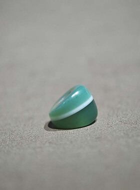 天然玛瑙斜切猪大肠马蹄珠子