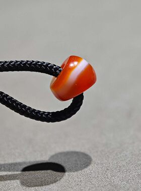 天然一线药师玛瑙斜切猪大肠8MM