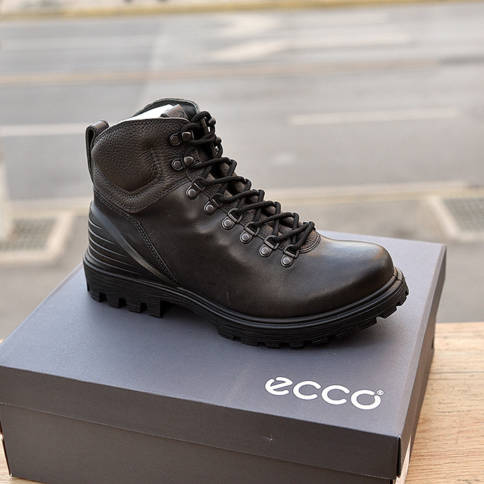 ecco爱步马丁靴男2020秋冬新款男靴休闲靴子男皮靴男 趣闯460414