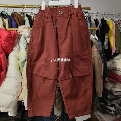 断码啦芙L童装韩版春秋冬款男女童外套卫衣休闲裤儿童毛衣衬衣