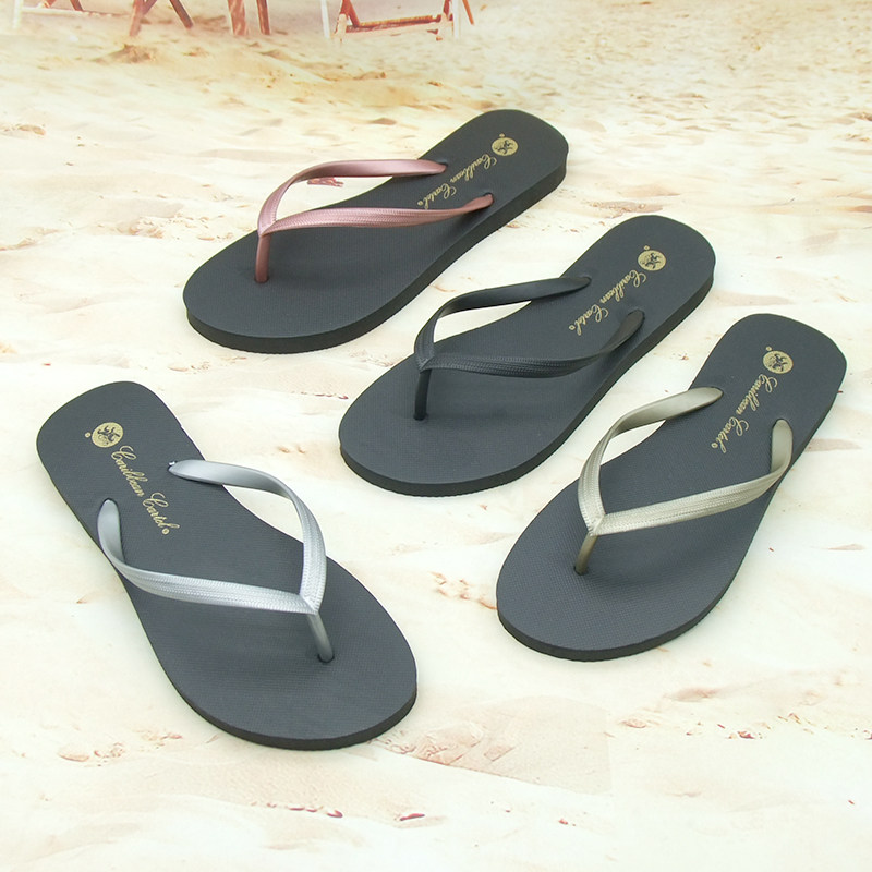 外贸新款女士夹脚凉拖鞋防滑防水居家人字拖外穿沙滩时尚纯色简约,女鞋,人字拖,淘宝优惠券,粉丝福利购,淘宝优惠卷