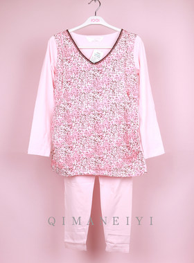 乔妮雅孕妇秋衣哺乳保暖内衣纯棉