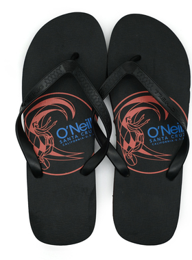 现货ONEILL2026新款夏季男士橡胶潮牌人字拖冲浪休闲外穿凉拖