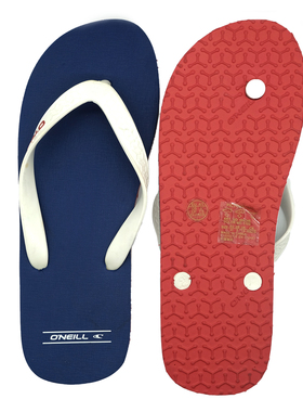 现货ONEILL2026耐磨新款夏季男士橡胶潮牌人字拖冲浪休闲外穿凉拖