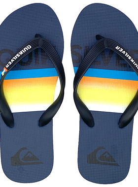 现货Quiklver2026新款男士亲子防滑防臭软底凉拖鞋简约百搭人字拖