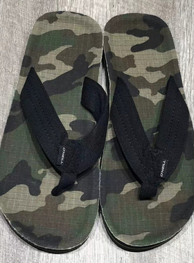 2026年ONEILL限量款夏季男士潮牌舒适布带人字拖时尚防滑凉拖