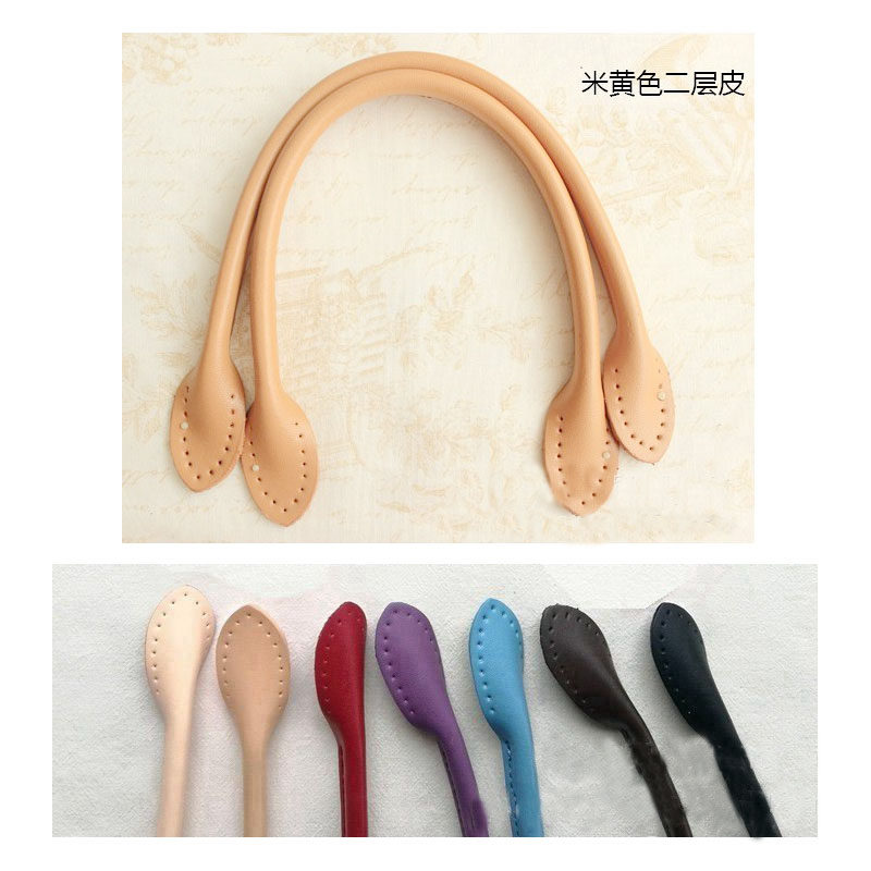 真皮手拎包带提把圆耳朵40cm 手工拼布包带配件头层二层牛皮手挽,服饰配件/皮带/帽子/围巾,包带,淘宝优惠券,粉丝福利购,淘宝优惠卷