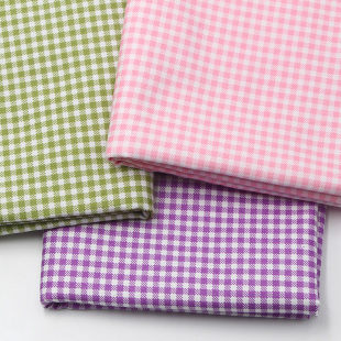 全棉格子 水玉印花布料 里布桌布里子纯棉面料斜纹衣服DIY布料