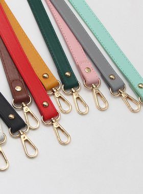 PU压线光面包带龙虾扣款1.8cm宽36/46/60cm长 手提带腋下手挽拎带