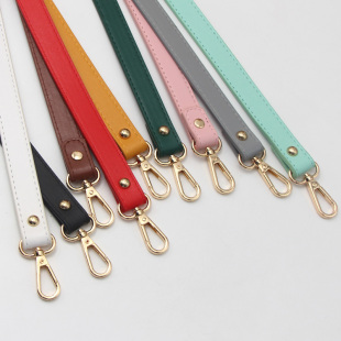 PU压线光面包带龙虾扣款1.8cm宽36/46/60cm长 手提带腋下手挽拎带