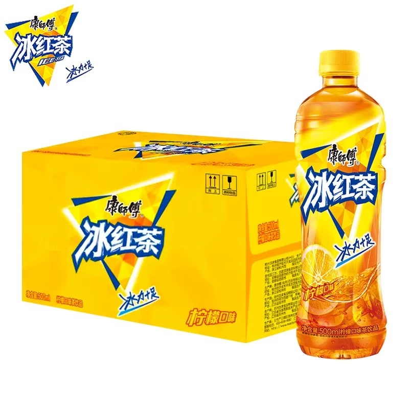 康师傅绿茶冰红茶饮料500ml*15瓶