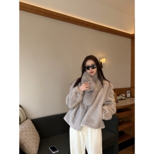 superniniyy 环保貂貂&高品质仿水貂环保皮草毛毛外套 售完无补