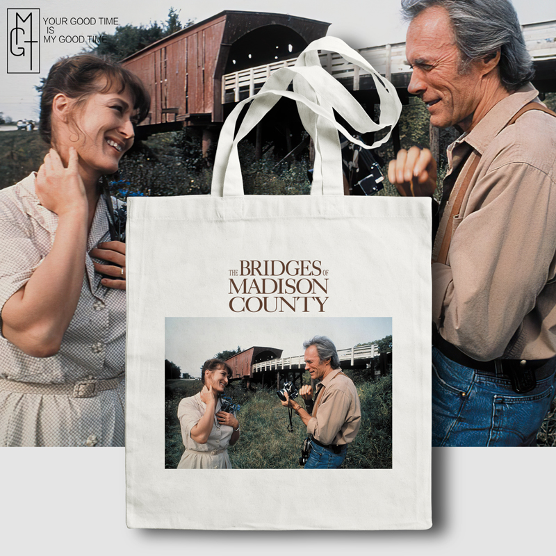 电影帆布包 廊桥遗梦 The Bridges of Madison County 女单肩