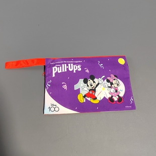 外贸原单大号卡通防水牛津布拉链收纳袋杂物整理袋防尘袋手拿袋