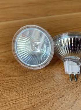 香港FUXING富兴MR16灯泡卤钨灯杯12V50W中性暖黄光加热保温石英灯