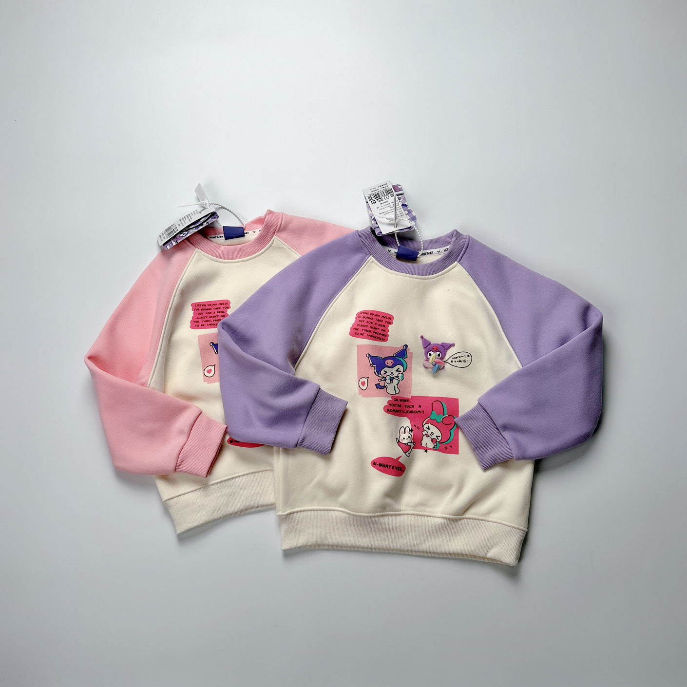 女童卡通保暖外穿内搭卫衣上衣