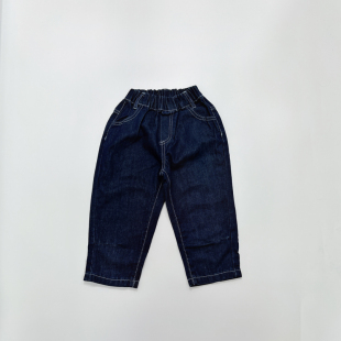 时尚 个性 款 专柜新款 150 牛仔9分裤 110 儿童儿童春夏款