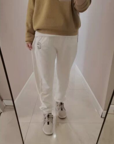 新款纯棉春秋款均码女士女生运动休闲长裤运动裤 100-150斤 QB1