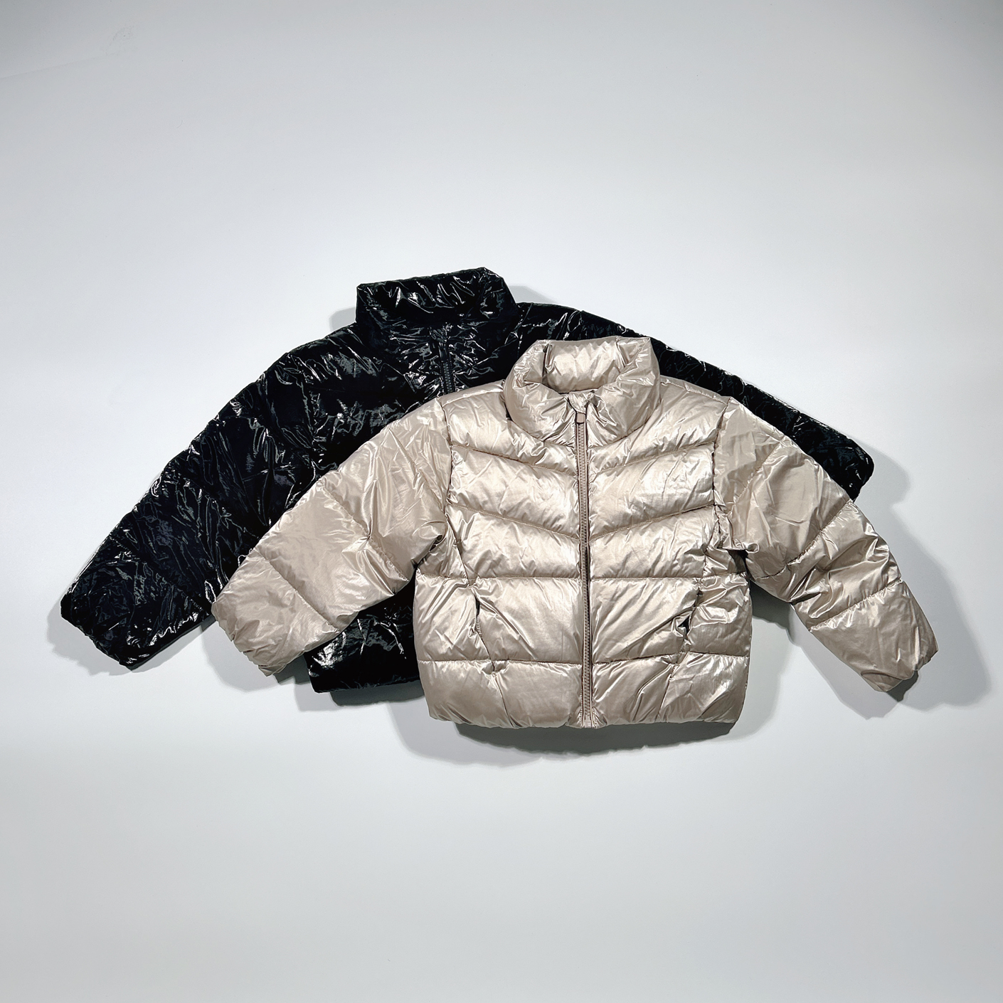 免洗品质中大小童时尚棉衣棉服