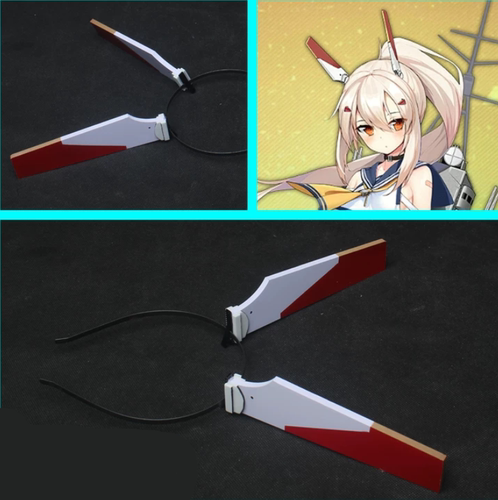 碧蓝航线 舰娘 凌波头饰cosplay道具