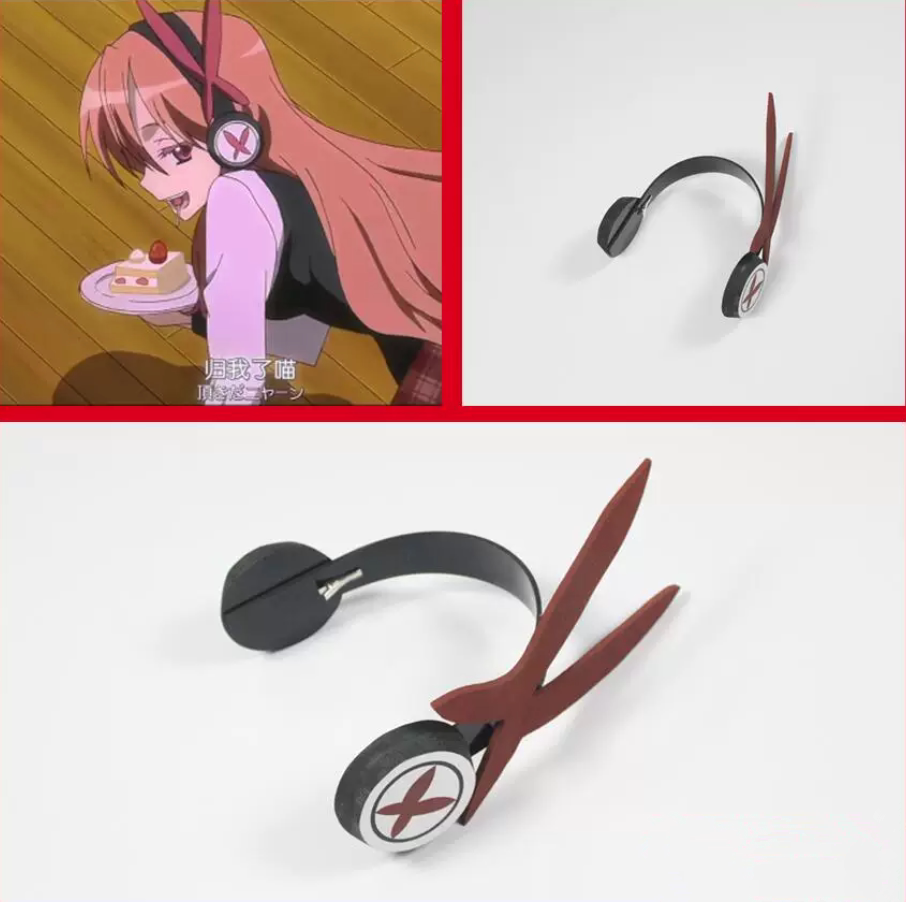 斩·赤红之瞳 切尔茜 耳机cosplay道具