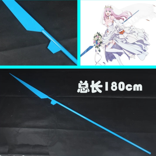 darling in the franxx女主02婚纱武器cosplay道具