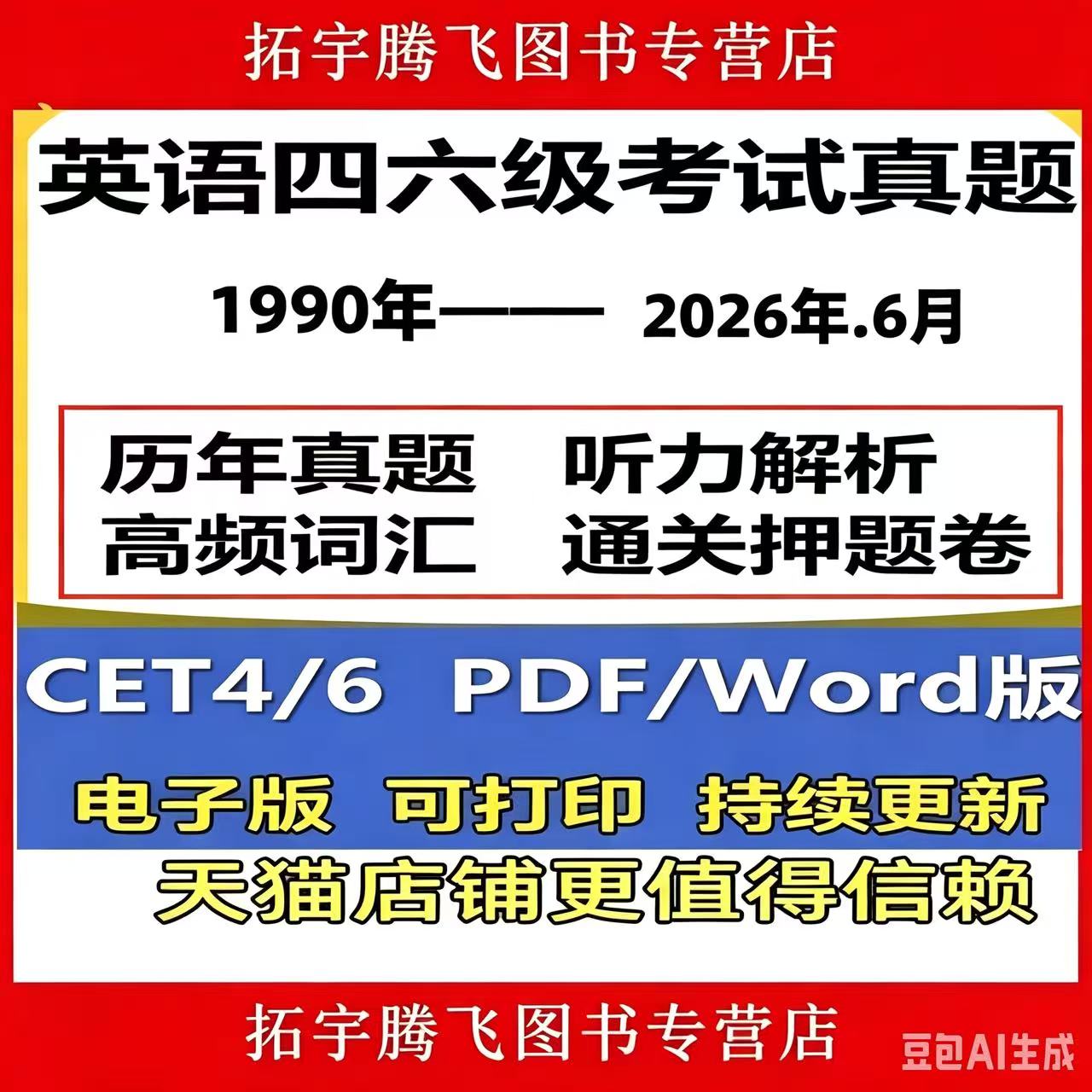大学四级考试英语真题电子版CET4