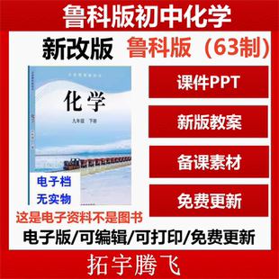 2026秋新版新课标鲁教版六三制初中化学九年级上下册PPT课件教案学案习题试卷知识点清单梳理总结电子版