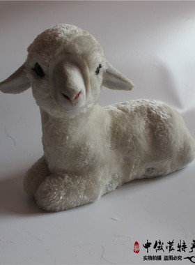 羊羔内蒙古仿真皮小动物工艺品