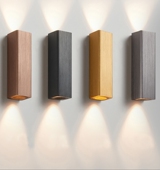 现代简约壁灯卧室床头灯客厅电视背景墙灯上下发光过道走廊墙面灯