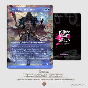 万智牌MTG铸物勋爵克撒(Urza, Lord High Artificer)指挥官卡现货