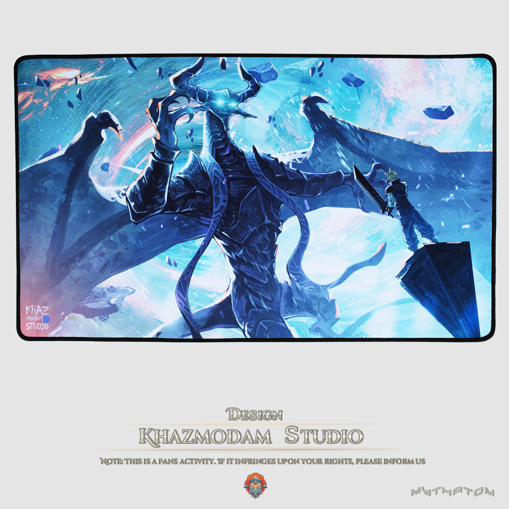 万智牌最终幻想联动魔法风云会老龙与克劳德鼠标垫桌游垫牌垫周边,模玩/动漫/周边/娃圈三坑/桌游,游戏/电竞实物周边,淘宝优惠券,粉丝福利购,淘宝优惠卷