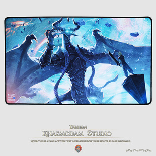 万智牌最终幻想联动魔法风云会老龙与克劳德鼠标垫桌游垫牌垫周边