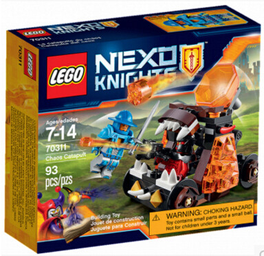 LEGO乐高 积木元素骑士系列混沌投石车70311儿童智力玩具2016款