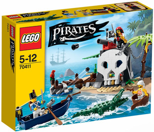 乐高LEGO 70411 Pirates 新海盗 宝藏岛儿童智力玩具拼接收藏