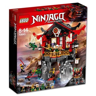 乐高LEGO 70643 幻影忍者 加满都魔王的复活神殿拼装2018款智力