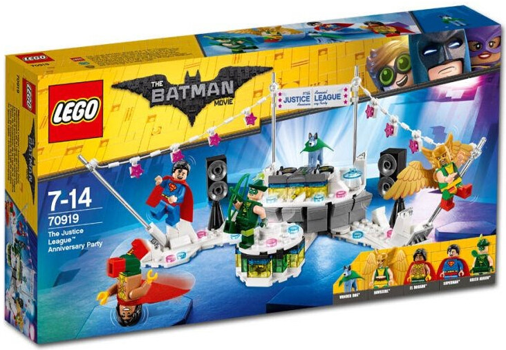 乐高lego 70919蝙蝠侠大电影正义联盟周年晚会拼装玩具智力2018款